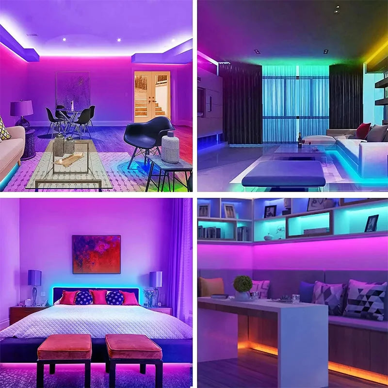 RGB LED Dreamcolor Strip Light-Smart Bluetooth Control