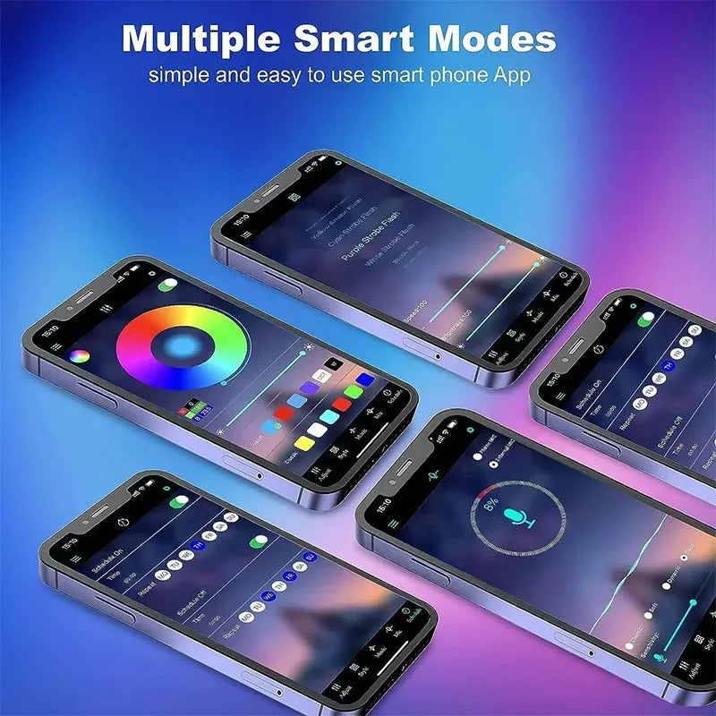 RGB LED Dreamcolor Strip Light-Smart Bluetooth Control