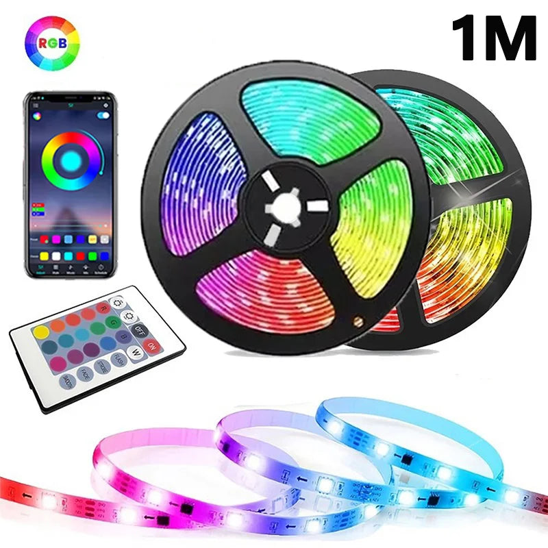 RGB LED Dreamcolor Strip Light-Smart Bluetooth Control