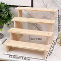 Wooden display rack, perfume, cosmetics storage rack, jewelry rack, for party decoration, commercial display rack