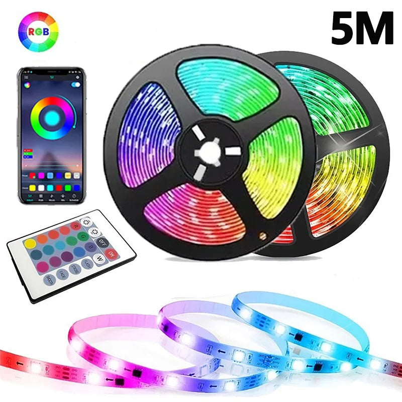 RGB LED Dreamcolor Strip Light-Smart Bluetooth Control