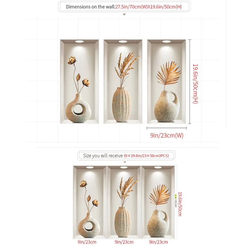 Contemporary Space-Themed Matte Finish Wall Stickers with Flower Patterns, Reusable Self-Adhesive Polyvinyl Chloride Decals, Obl